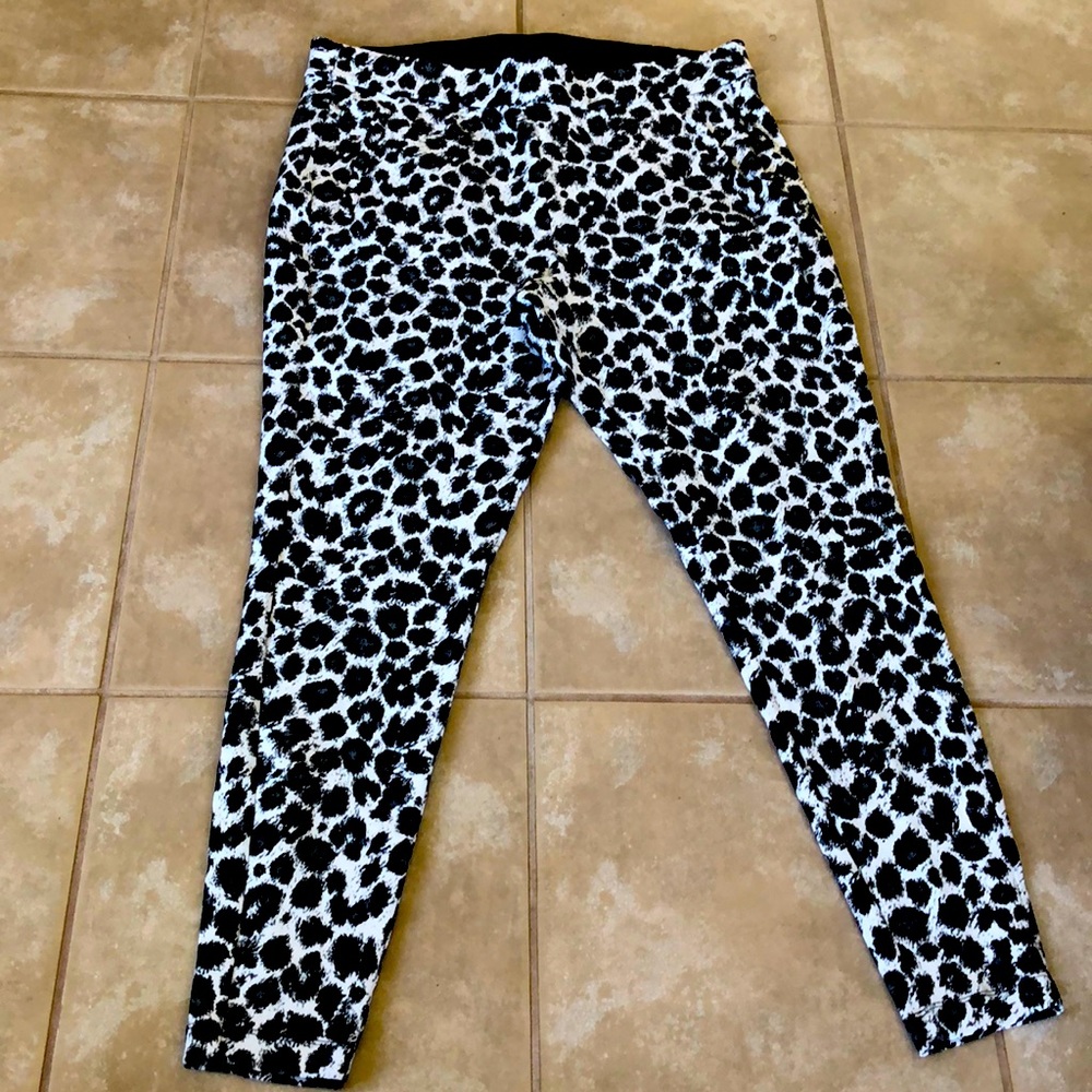 Lane Bryant Leopard Pants